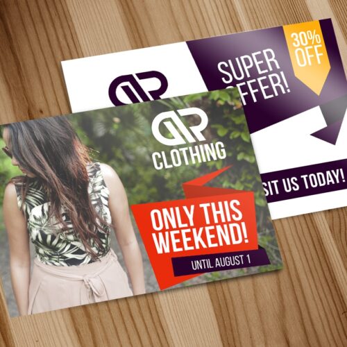 Graphic Design for Print Items