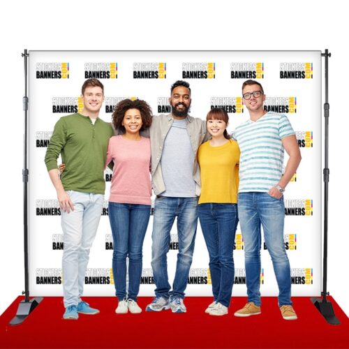 Step & Repeat Banner with Stand