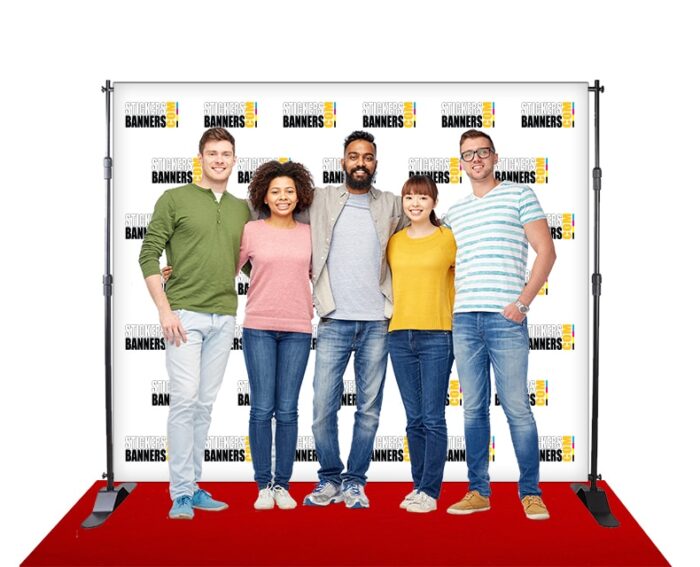 Step & Repeat Banner with Stand