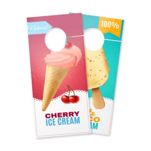 Open Doors to Success with Our Customizable Door Hangers!